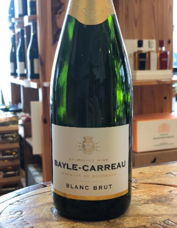 Crémant de Bordeaux Blanc Brut de Bayle Carreau 